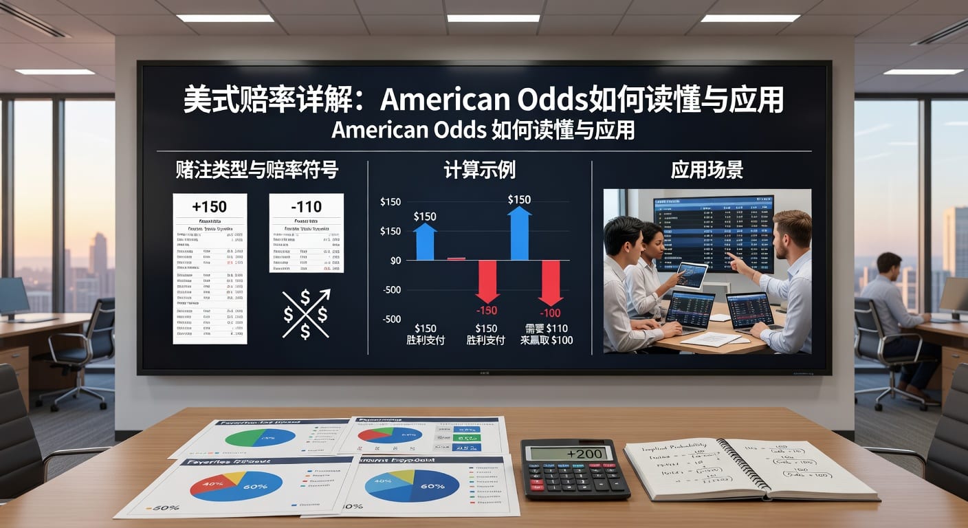 美式赔率 american odds 实战换算与投注技巧