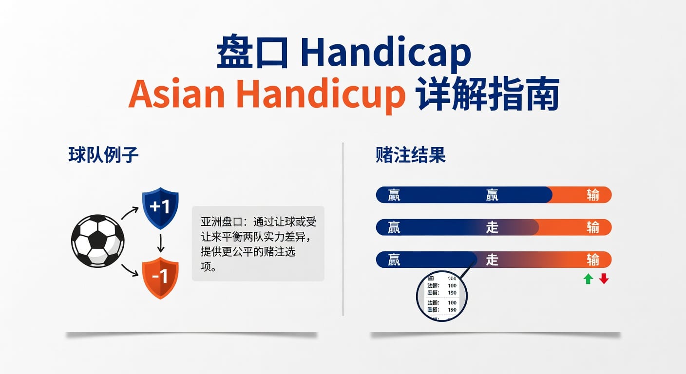 盘口 handicap asian handicap：亚洲让球盘实战解读