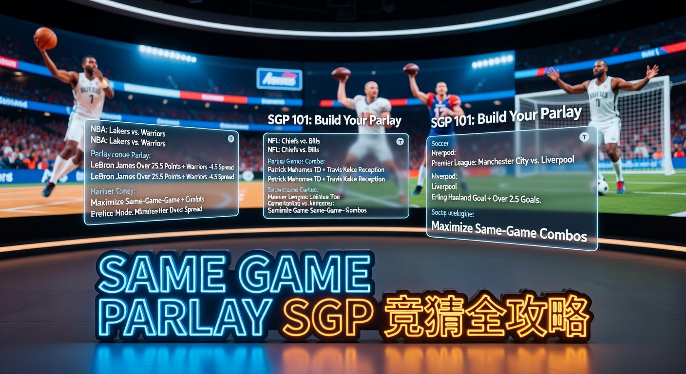 Same Game Parlay SGP投注技巧与风控指南