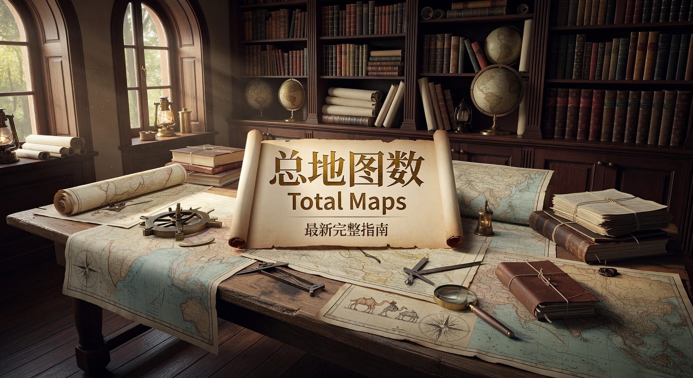 总地图数 Total Maps：赛事信息密度与阅读方法