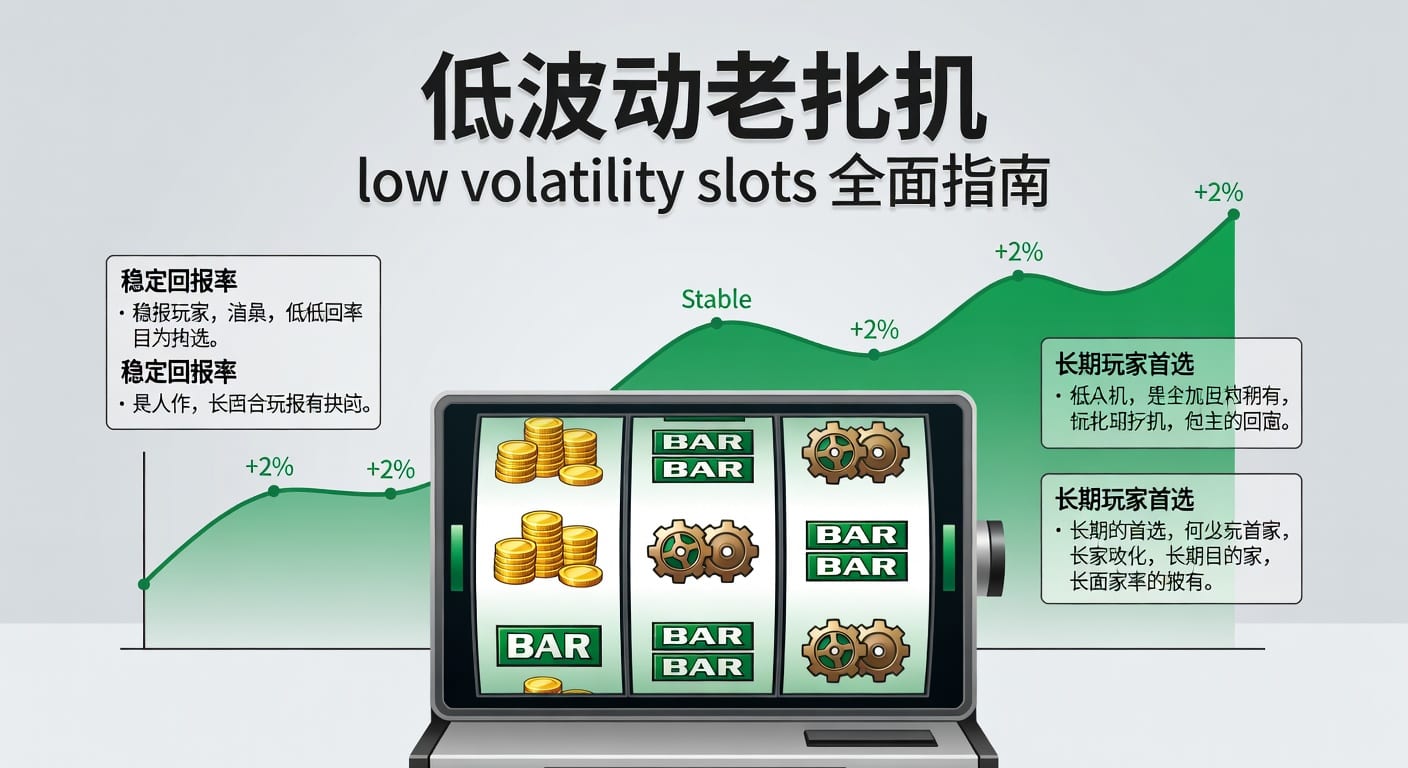 低波动老虎机 low volatility slots：稳定回报与玩法选择