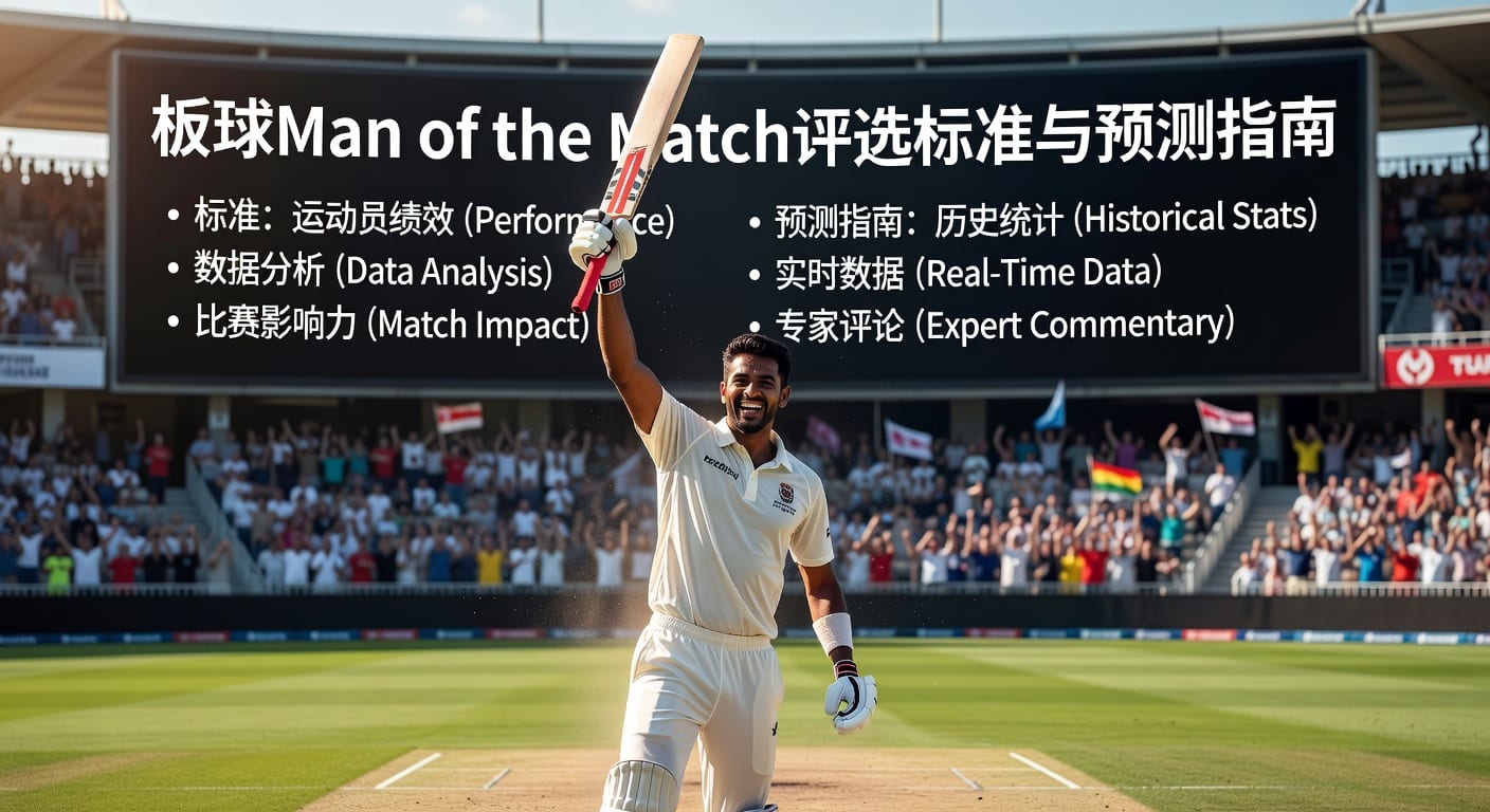 板球 Man of the Match 评选逻辑与投注视角