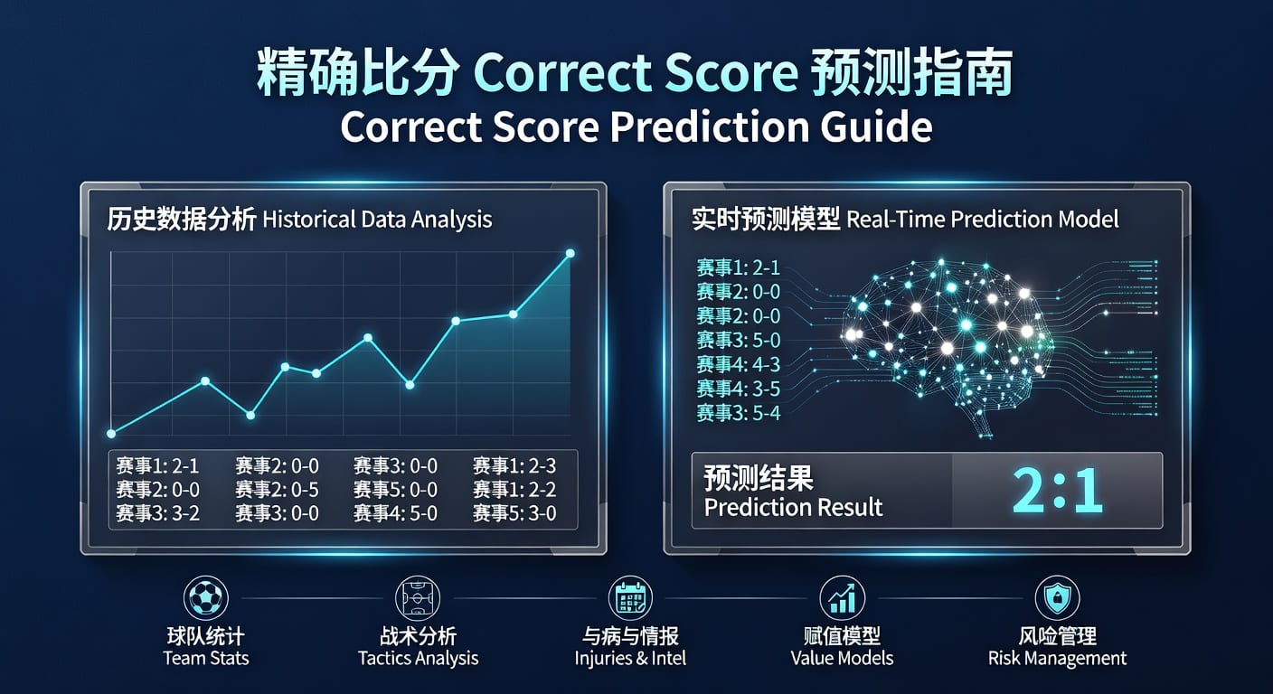 精确比分 correct score：赛前判断框架与实战要点