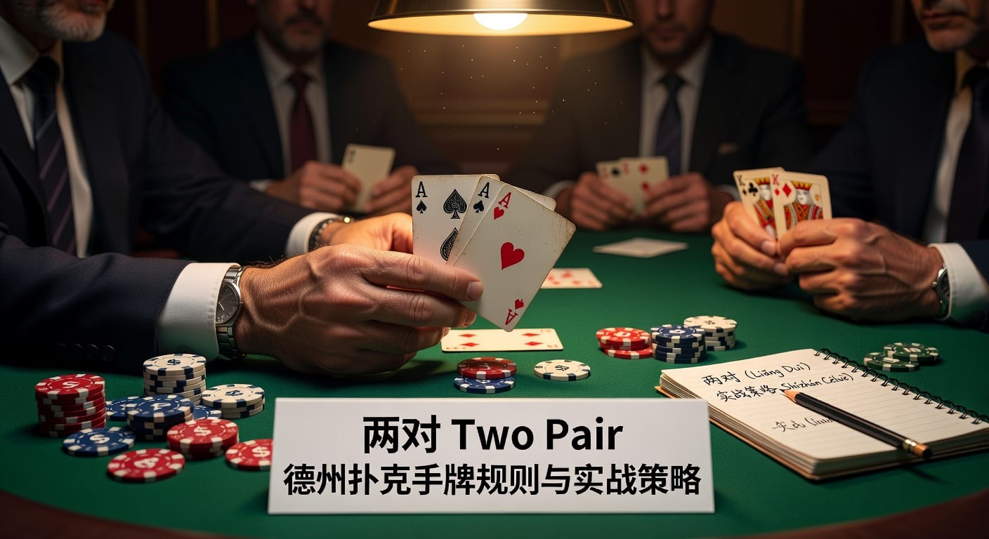 两对 two pair 实战判断与牌型解析
